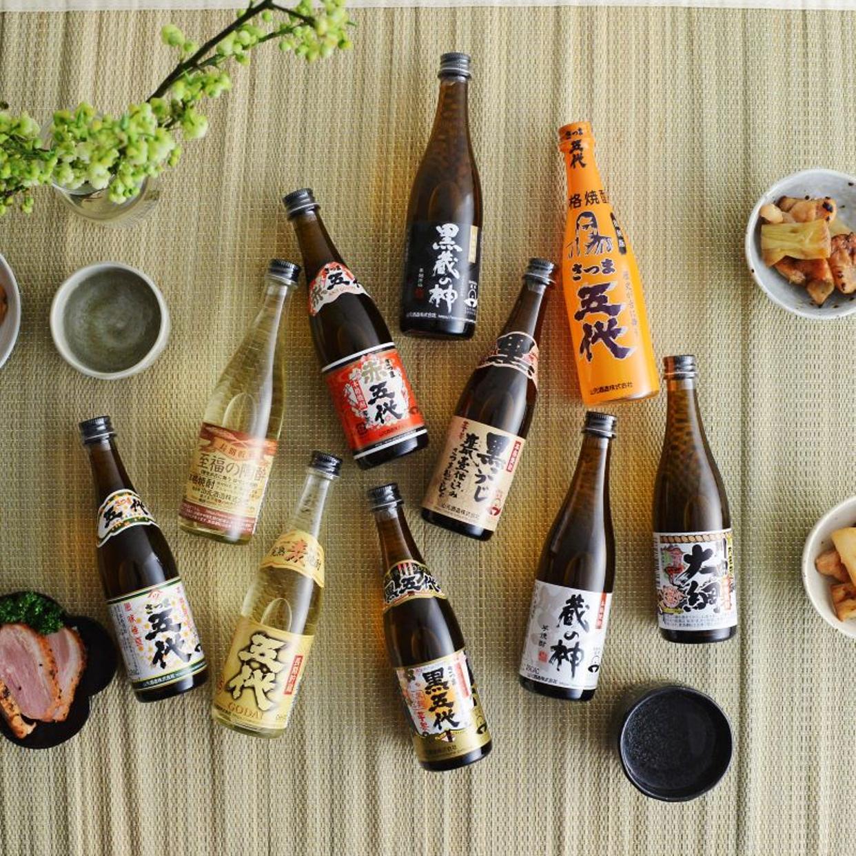 焼酎飲み比べミニボトル10本木箱セット