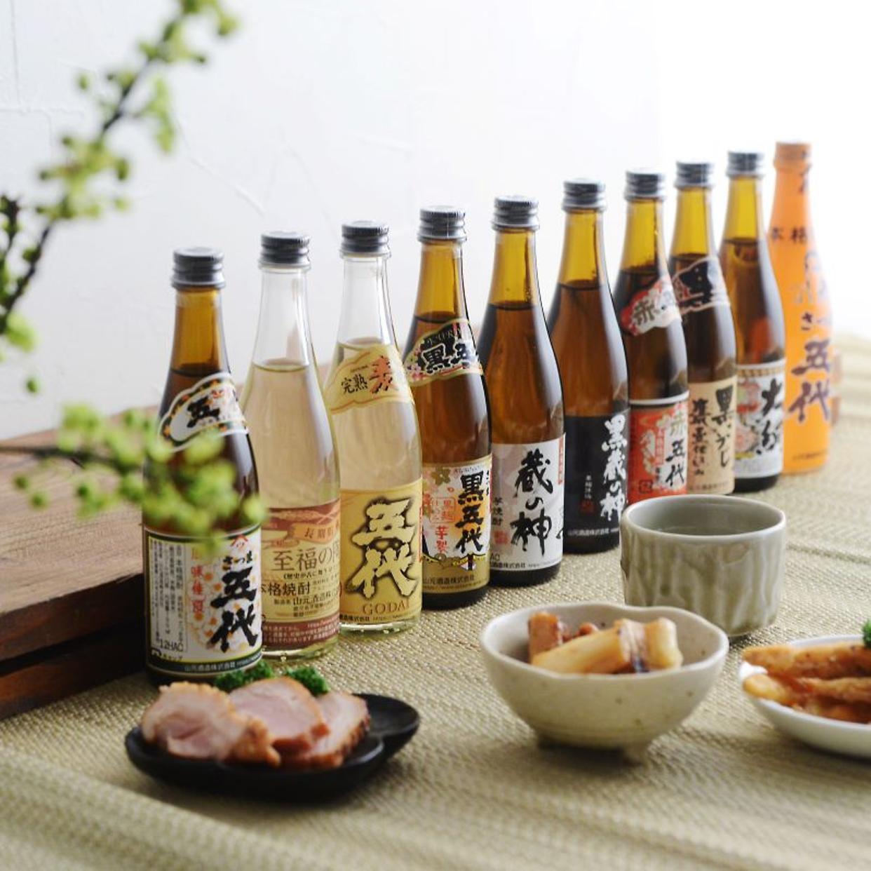 焼酎飲み比べミニボトル10本木箱セット