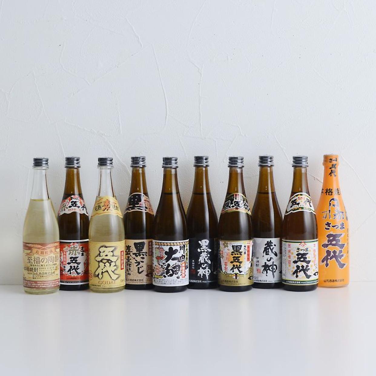 焼酎飲み比べミニボトル10本木箱セット